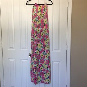 Lilly Pulitzer- Strapless Maxi Dress